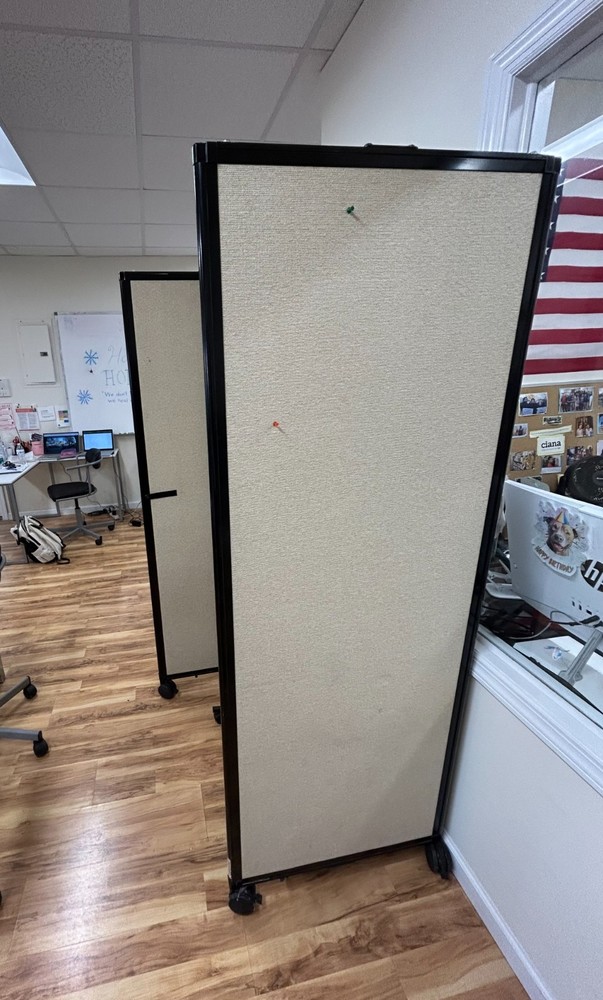 Foldable Office Divider/Separator Furniture (7 PANELS) WORTH $1500-2000