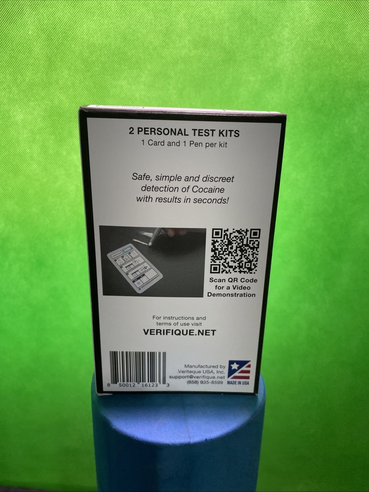 2 personal Test Kits Cocaine.