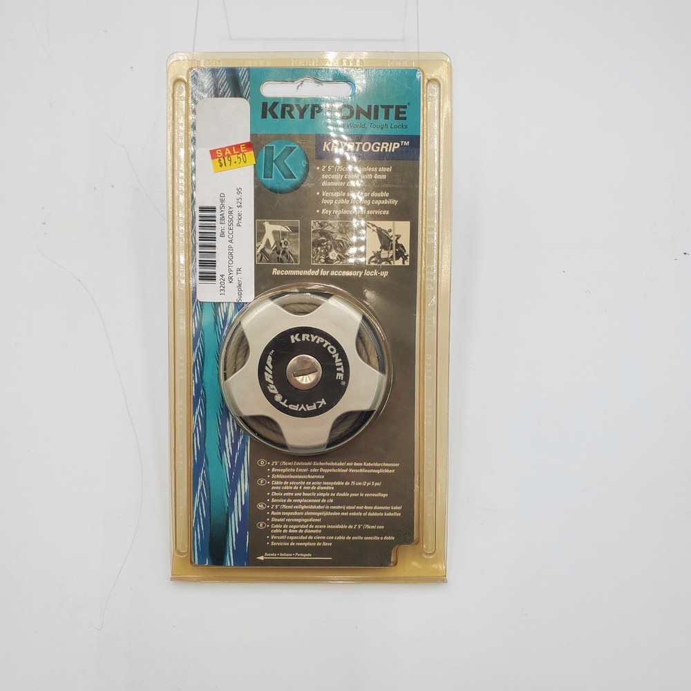 Kryptonite Kryptogrip  2.5" Security Cable 132024