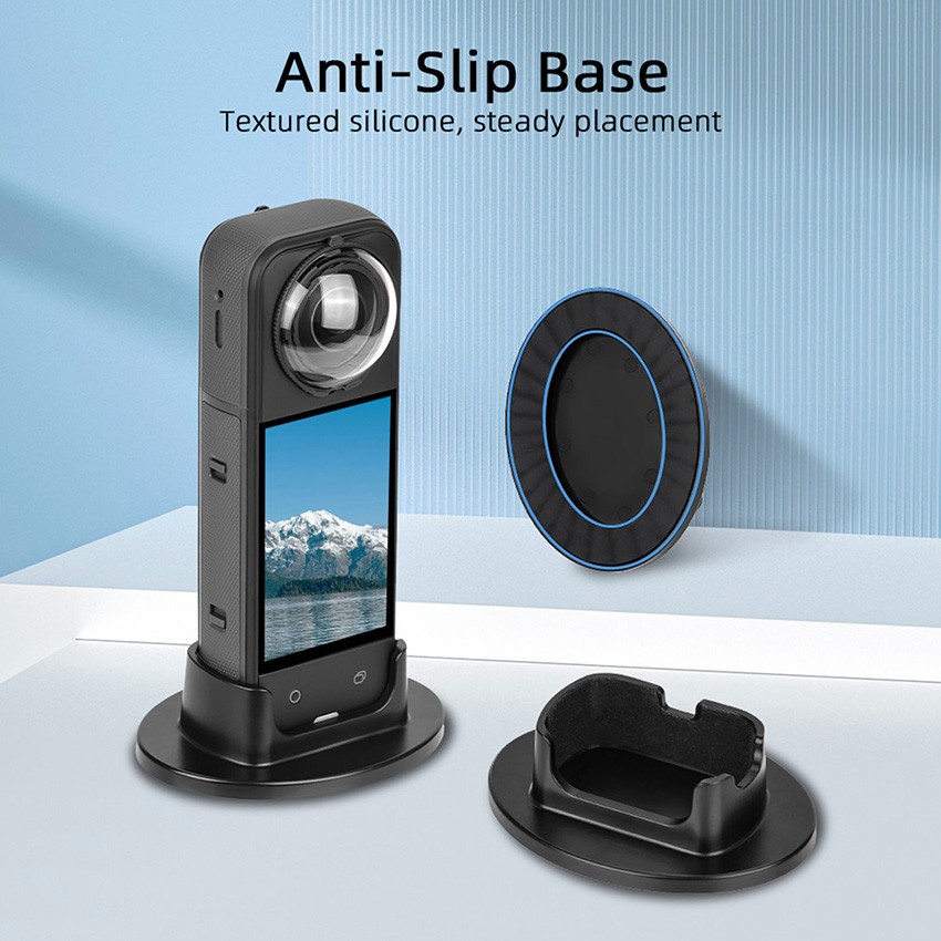 Action Camera Fixed Base Desktop Mount Base for lnsta360 X5