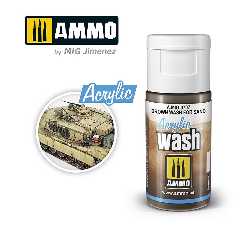 AMMO Acrylic wash for Sand