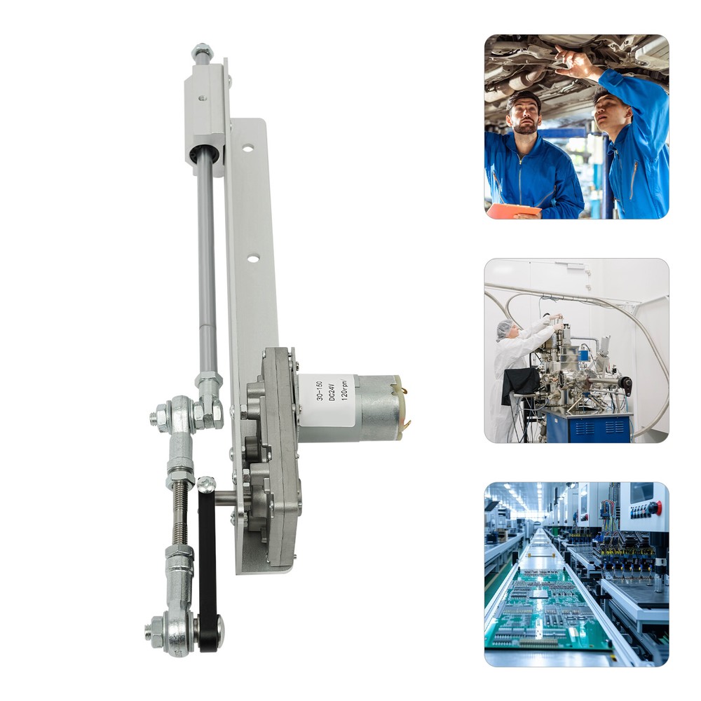 DC24V Cycle Linear Motor Adjustable Stroke Reciprocating Linear Actuator 20-120R