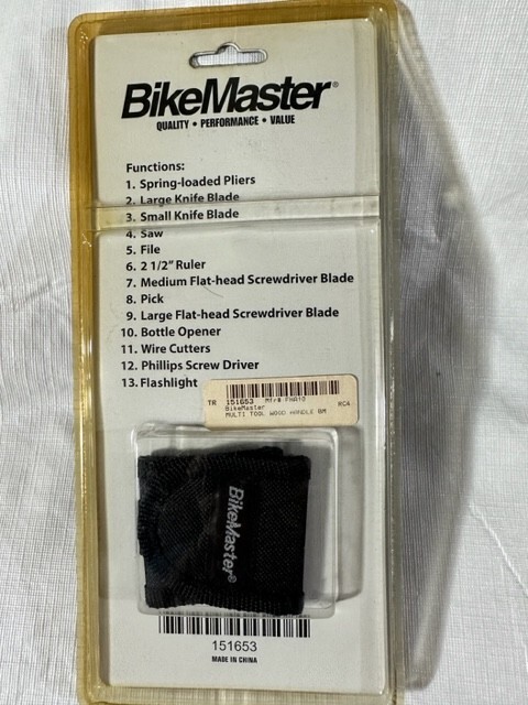 BikeMaster Wood Handle Multi Tool FHA10