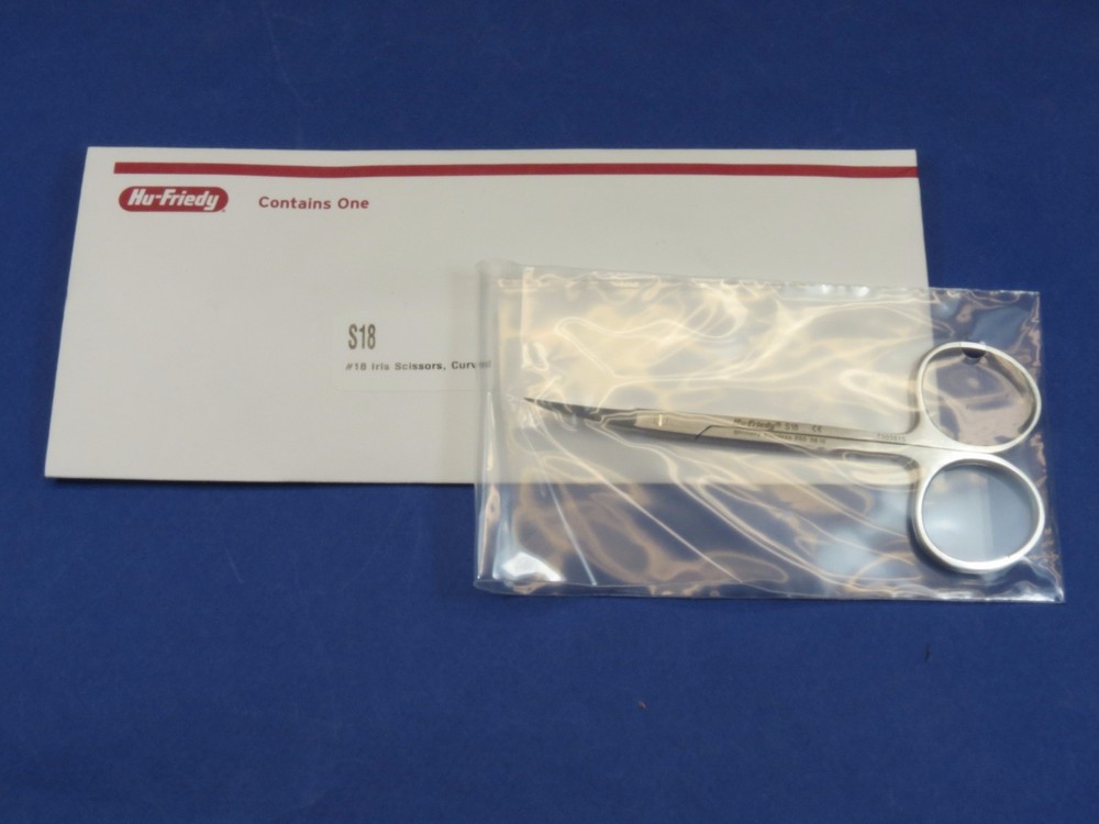 Curve Iris Scissors No.18 S18 HU FRIEDY