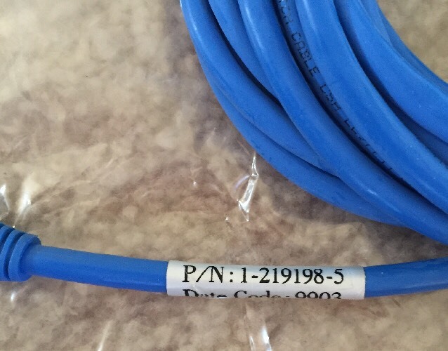 Amp 1-219198-5 Cat 5 Patch Cable
