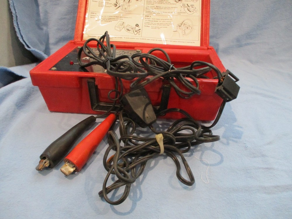 VINTAGE PORTABLE IGNITION SYSTEM #2632 - K-D TOOLS - UNTESTED