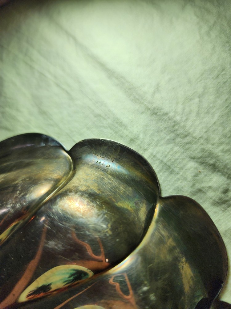 Mont Sterling Silver Shell Dish
