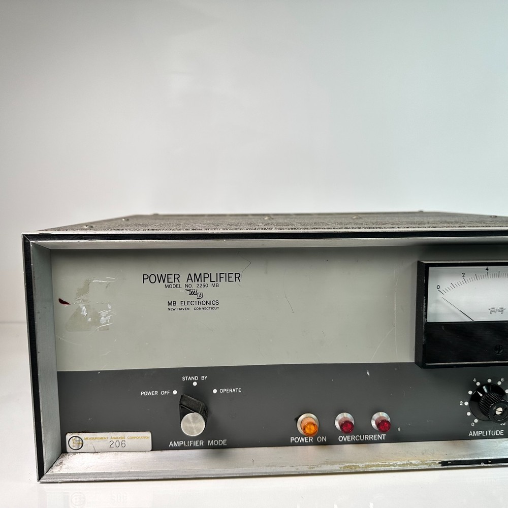 MB Electronics 2250MB Power Amplifier Vintage 2250 TO