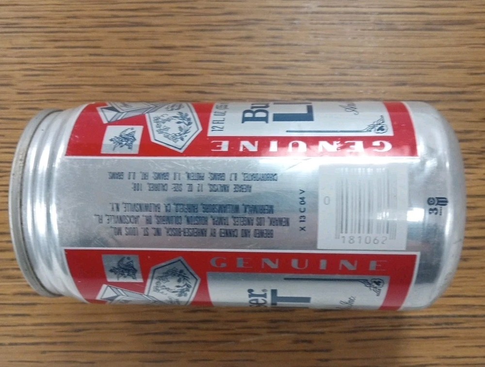 BUDWEISER LIGHT BEER - FIRST EDITION (4/13/1981) COMMEMORATIVE CAN