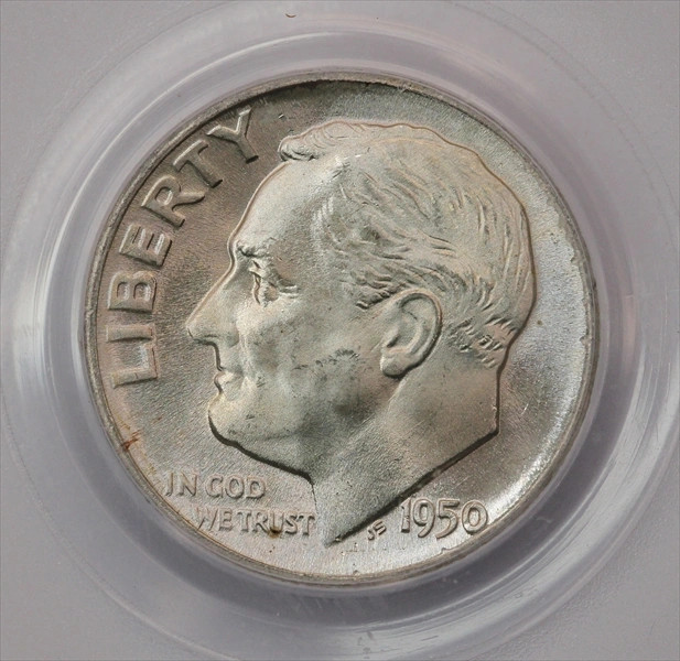 1950-D Roosevelt Dime PCGS MS66
