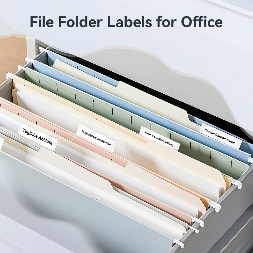 D110 Upgraded Version Mini Label Maker Machine with Tape, Portable Bluetooth ...