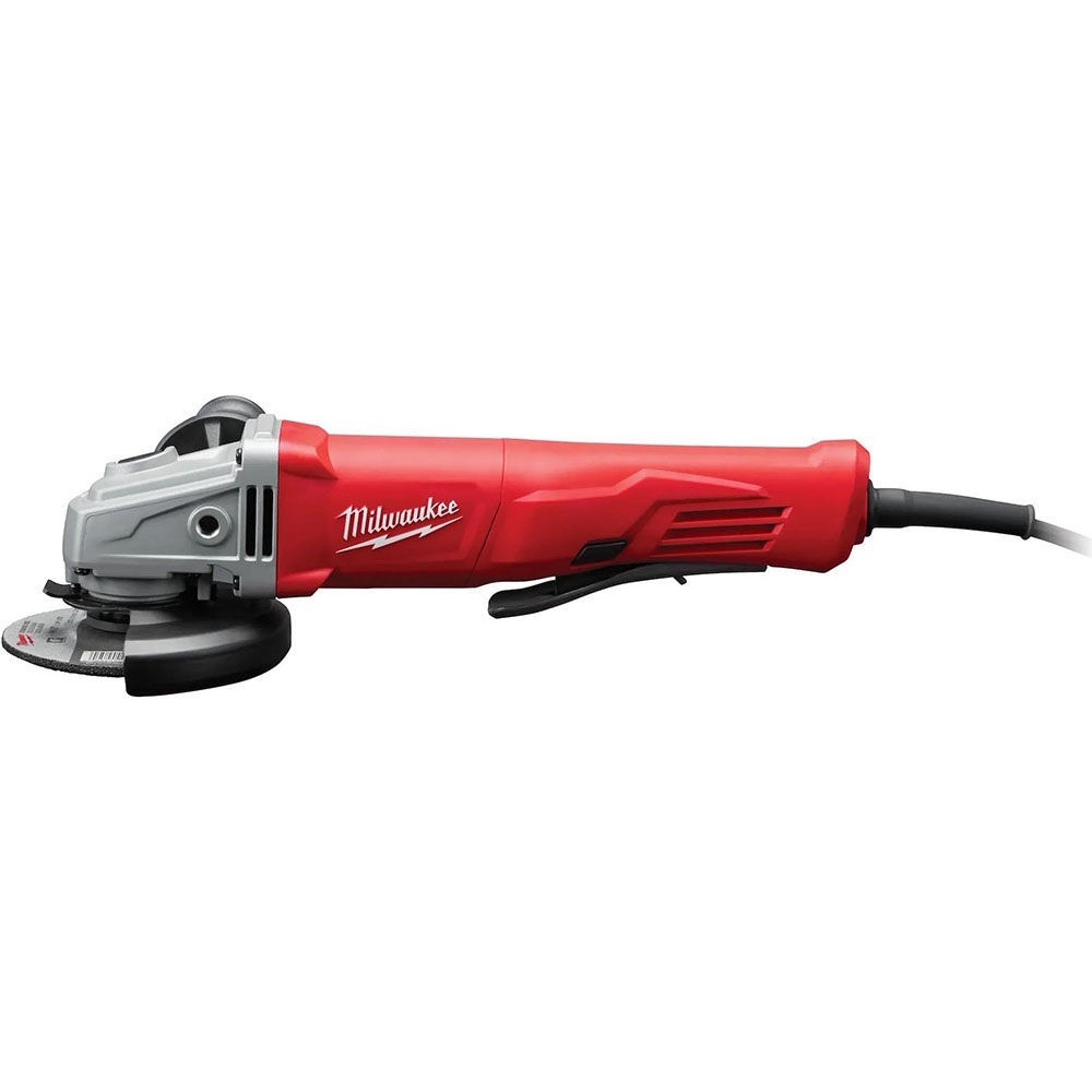 Milwaukee 6142-30 120V Angle Grinder - Red