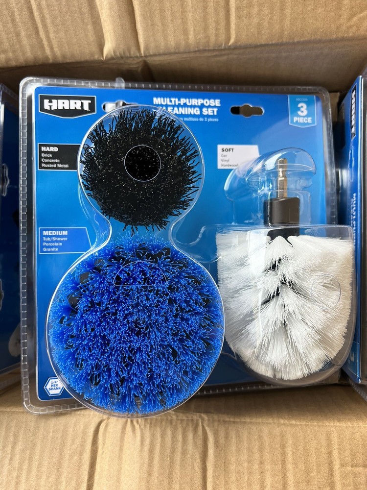 HART 3 PIECE MULTI-PURPOSE CLEANING SET