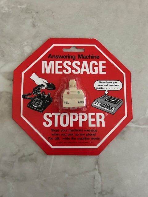 DesignTech DST MS - The Original Answering Machine MESSAGE STOPPER®