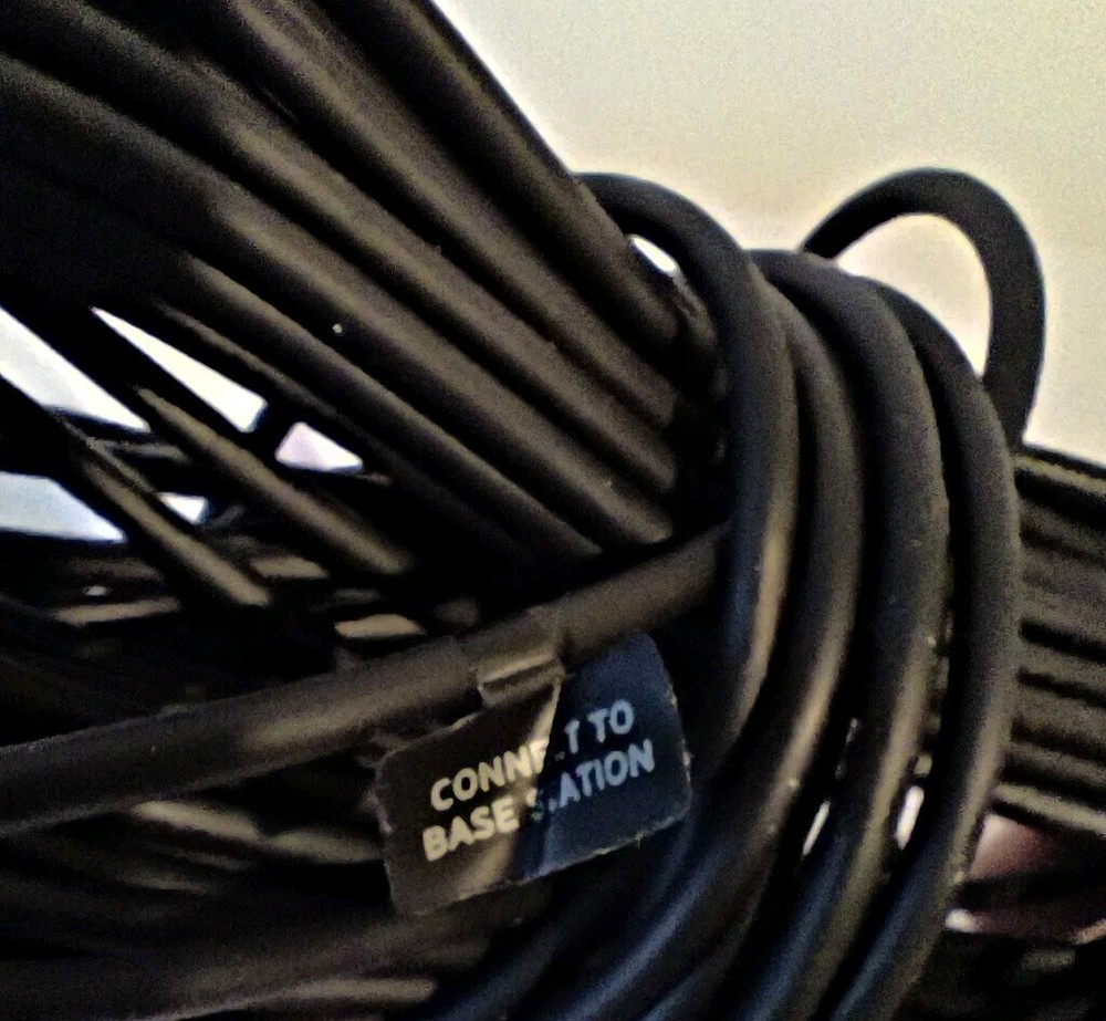 HTC Base Station Vive VR Sync Cable Line 50ft 3.5mm Audio Original Works