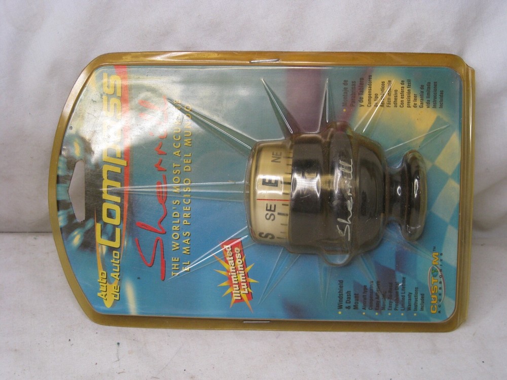 Sherrill Auto Compass 18103 automobile navigation directional w/ mount new