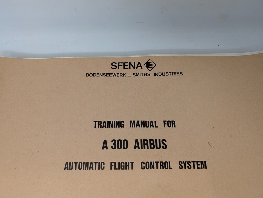 SFENA Training Manual For A300 Airbus Automatic Flight Control System (217)