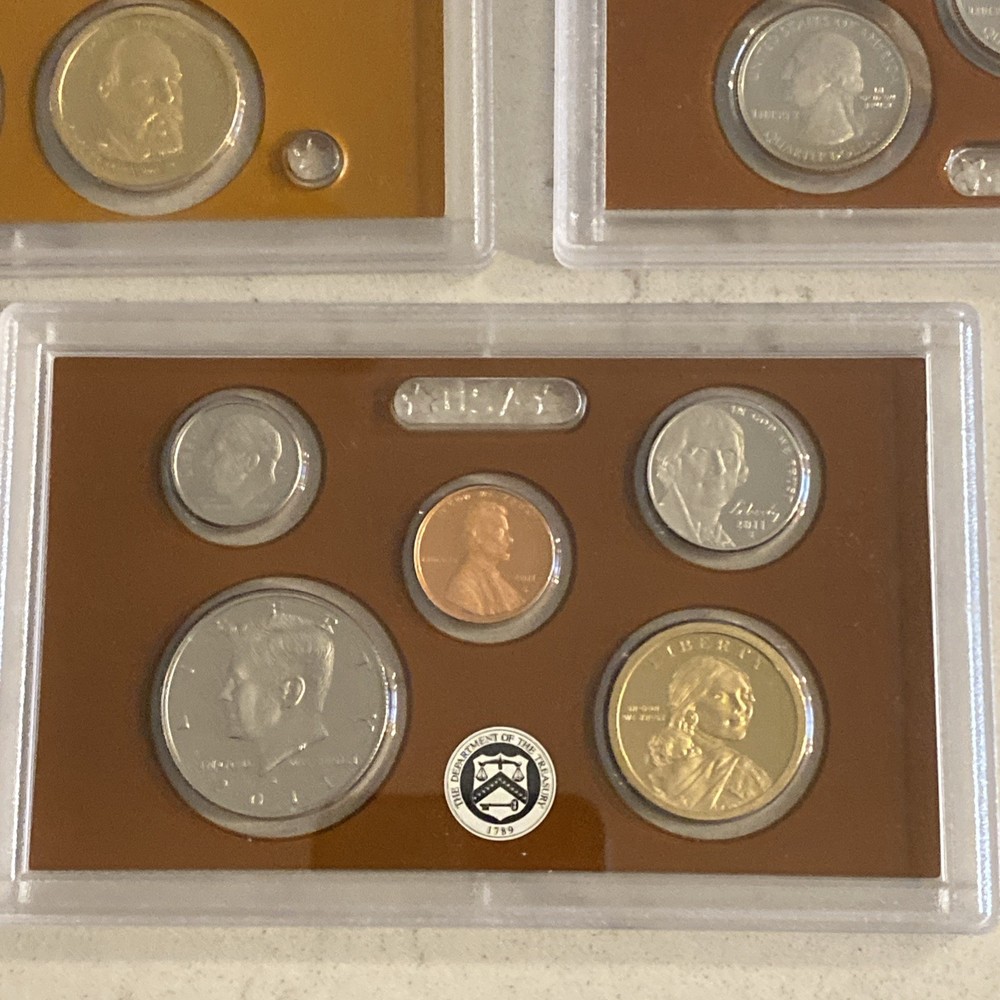2011 Proof Set U.S. Mint Original Government Packaging OGP COA