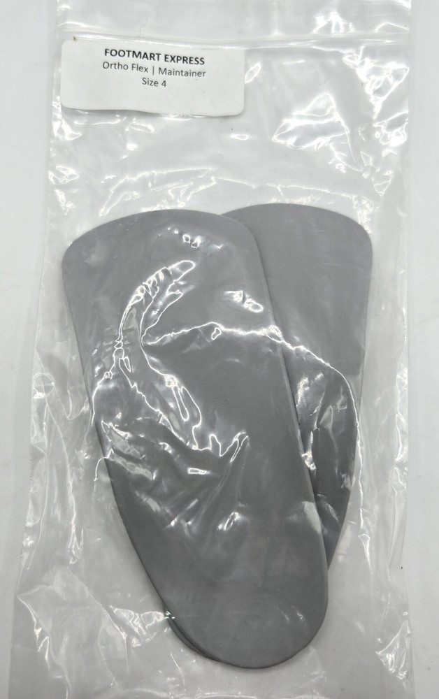 Size 4 Ortho Flex Maintainer Arch Support Insert Insoles Model NEW