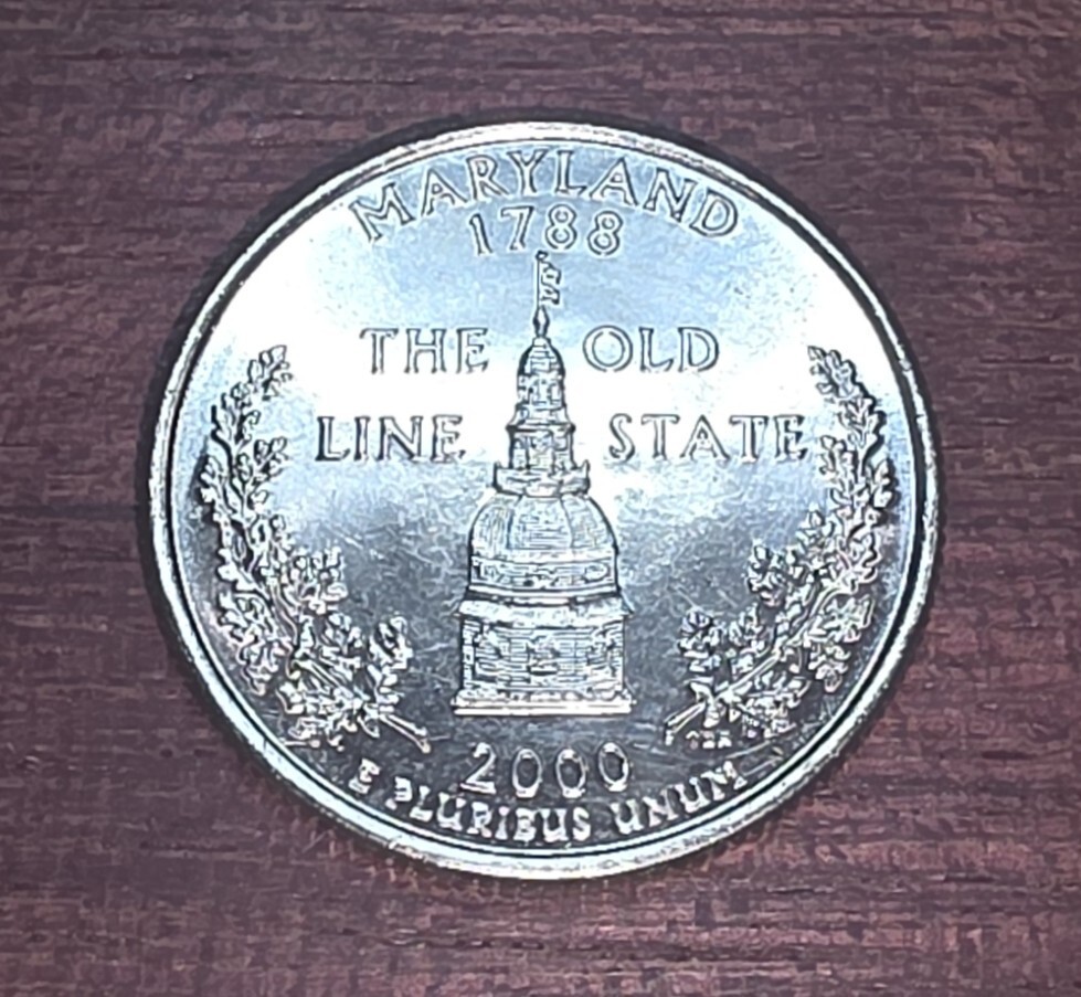 2000-D - Maryland - U.S. State Quarter- UNC from US Mint