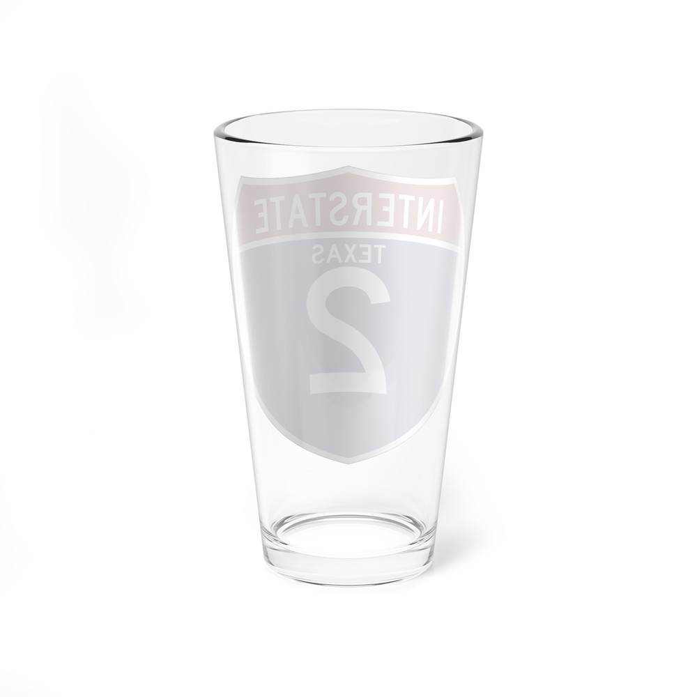 Interstate 2 (U.S. Highways) Pint Glass 16oz