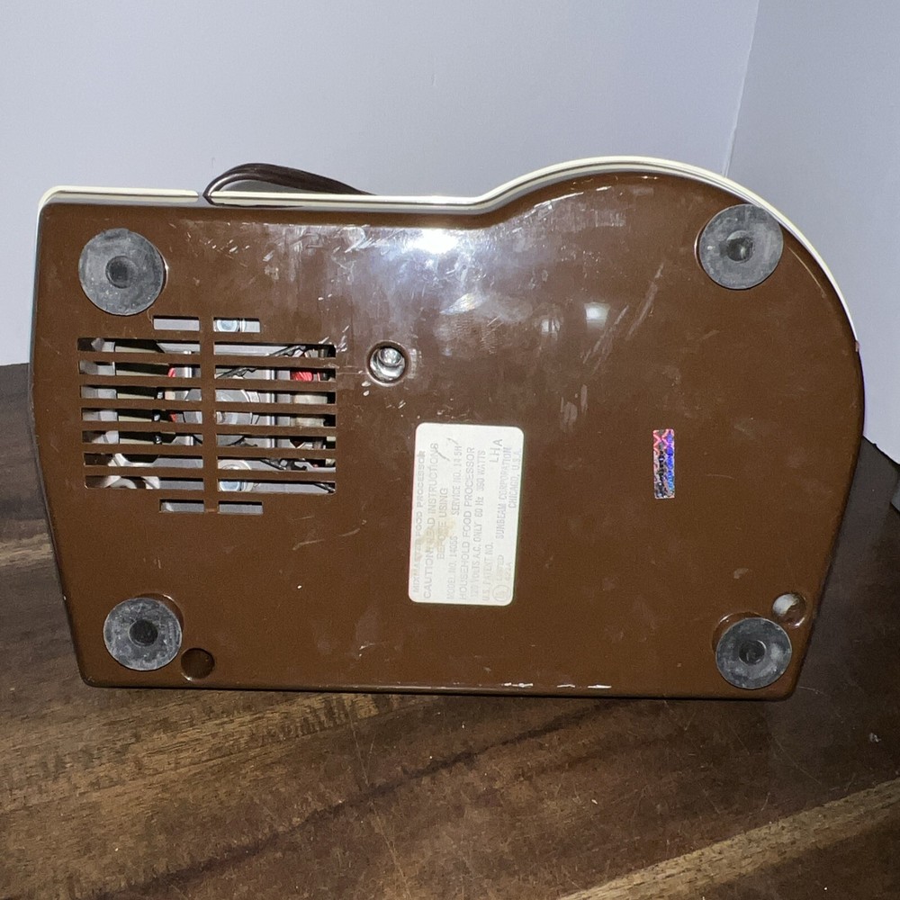 Sunbeam Mixmaster Food Processor Model 14056 Replacement Power Base Only