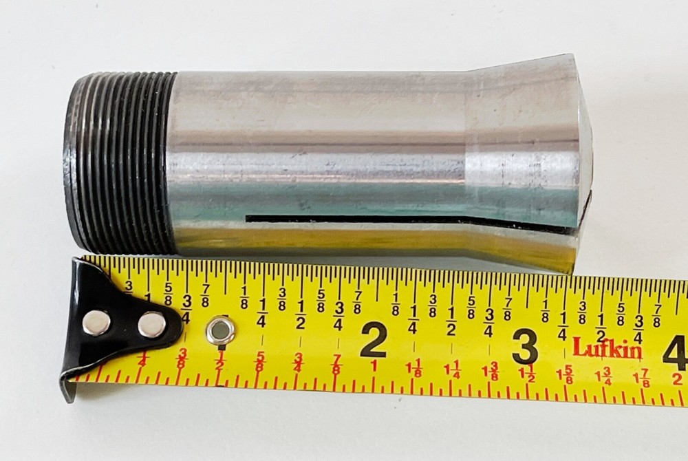 1/2" 5C Round Collet External & Internal Threads 0.5"