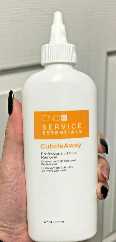 NEW PACKAGING!!! CND essentials CUTICLE AWAY Cuticle Remover 6oz /177ml
