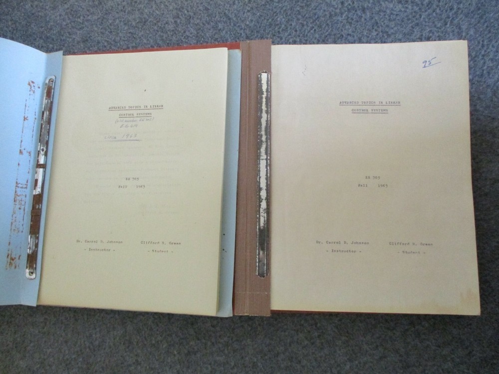 NASA APOLLO BOEING SATURN BOOSTER ADVANCED TOPICS IN LINEAR CONTROL SYSTEMS-1963