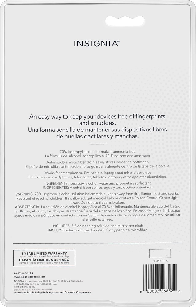 Insignia- 5 oz. Electronics Cleaning Solution