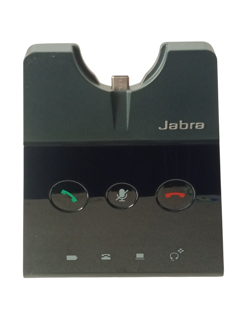 Jabra WHB050HS Engage 65 Mono DECT Wireless Headset+Charge Base | Tested Working