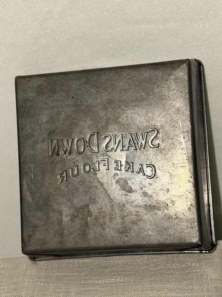 Swans Down Cake Flour Vintage Baking Pan