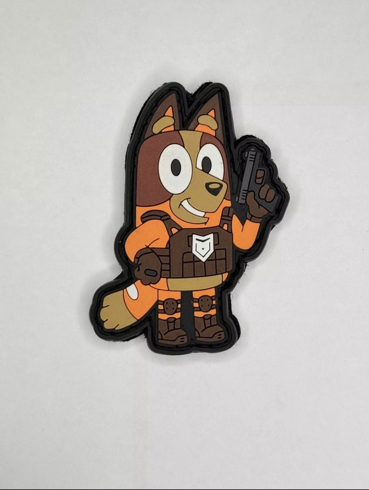 Morale Tactical Patch PVC Hook/Loop pack of 4