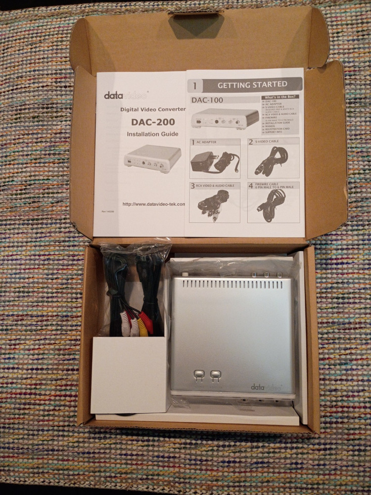 DATAVIDEO DAC-200 DV Convertor, used