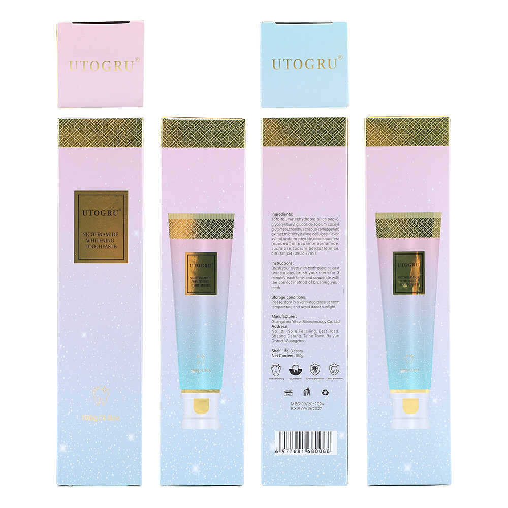 Niacinamide Whiten Toothpaste Niacinamide Fresh Breath Toothpaste Remove Stains