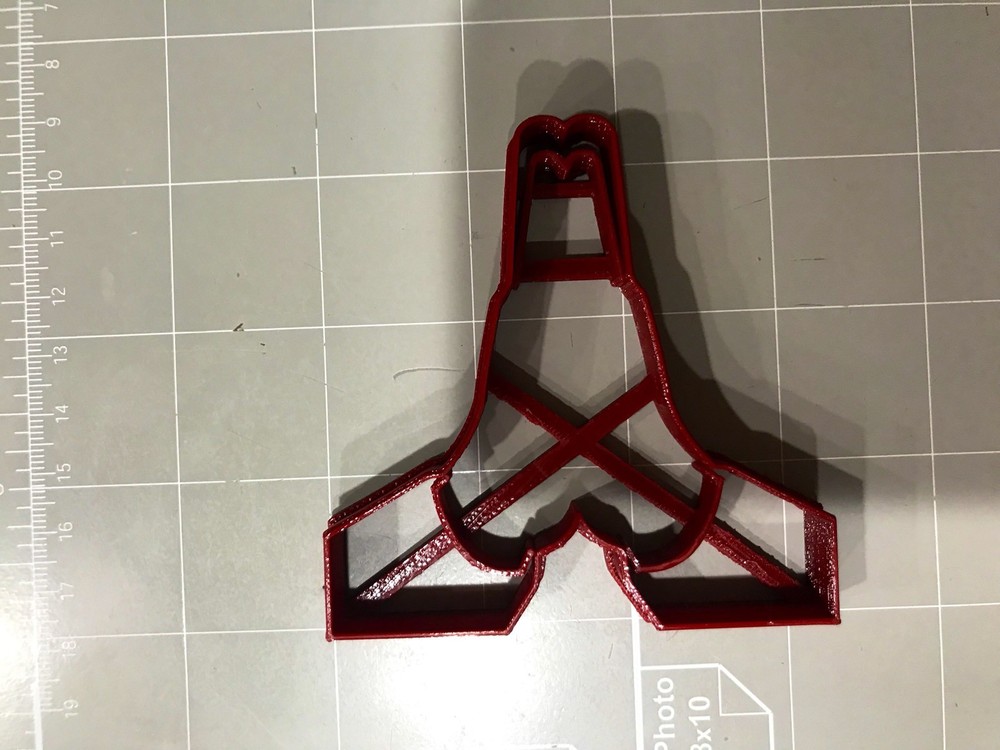 High Five/Praying Hand Cookie Cutter