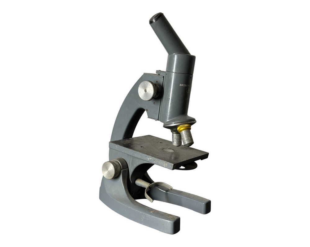 Bausch & Lomb Gray Finish Microscope '1ST'
