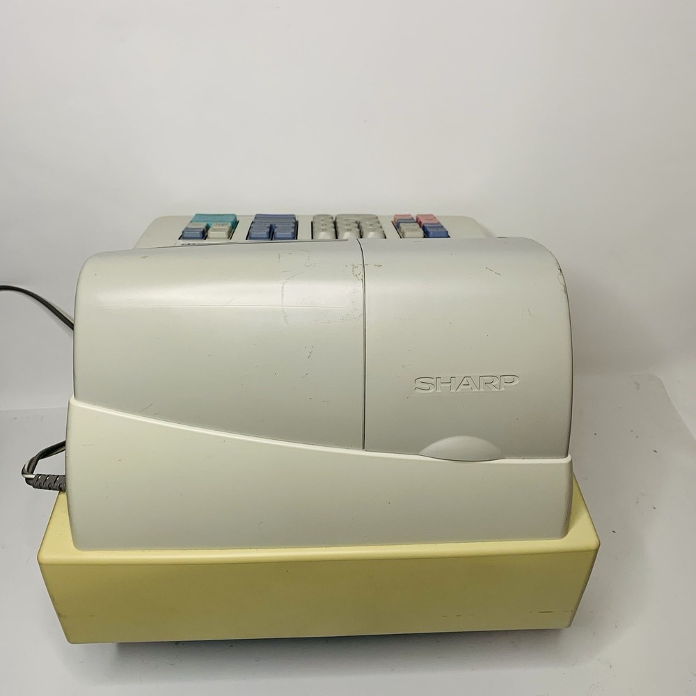 Sharp electronic cash register, XE-A101, TESTED, no drawer key