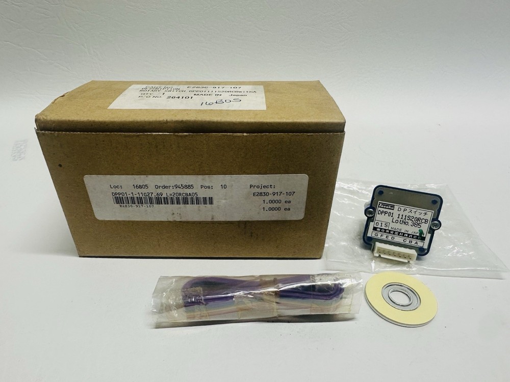 NEW Tosoku DPP01 111S20RCB Rotary Multiplier Switch DPP01111S20RCB