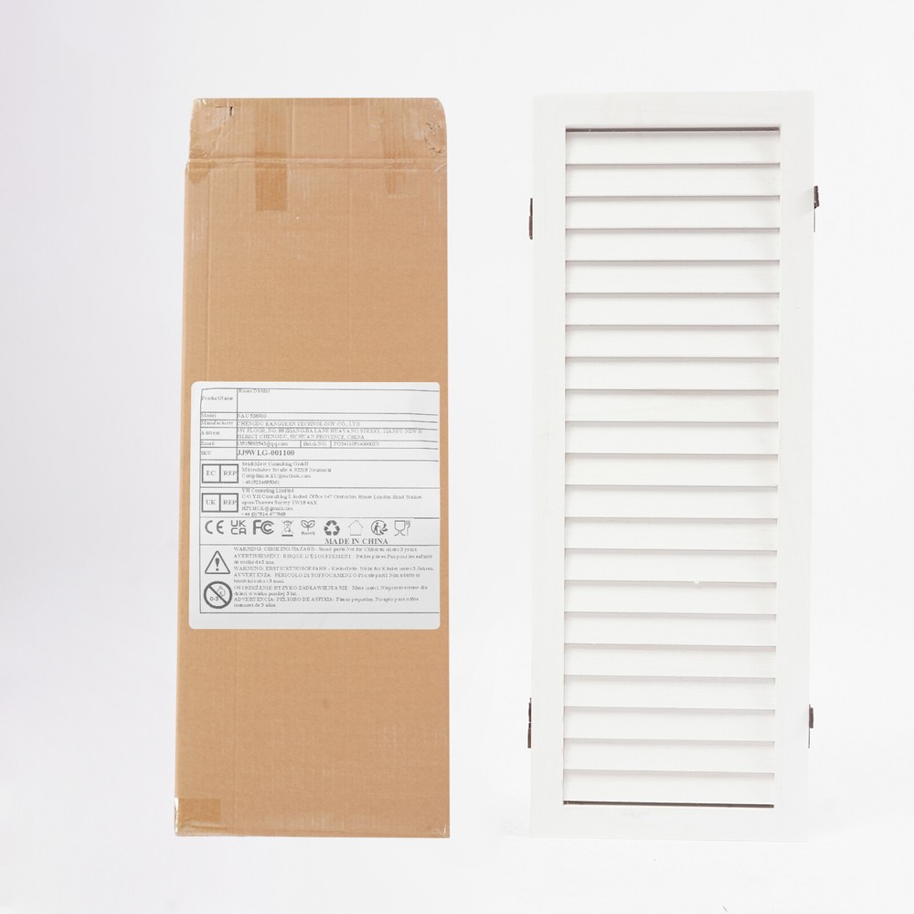 Room Divider Privacy Screen Foldable Partition Stand 3 Panel White USA