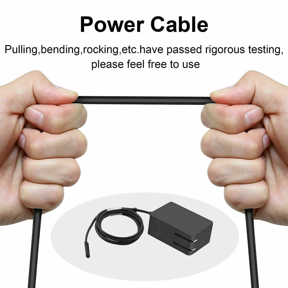 AC Charger Adapter Home Wall For Microsoft Surface2 RT Pro Windows 8 10.6 Tablet