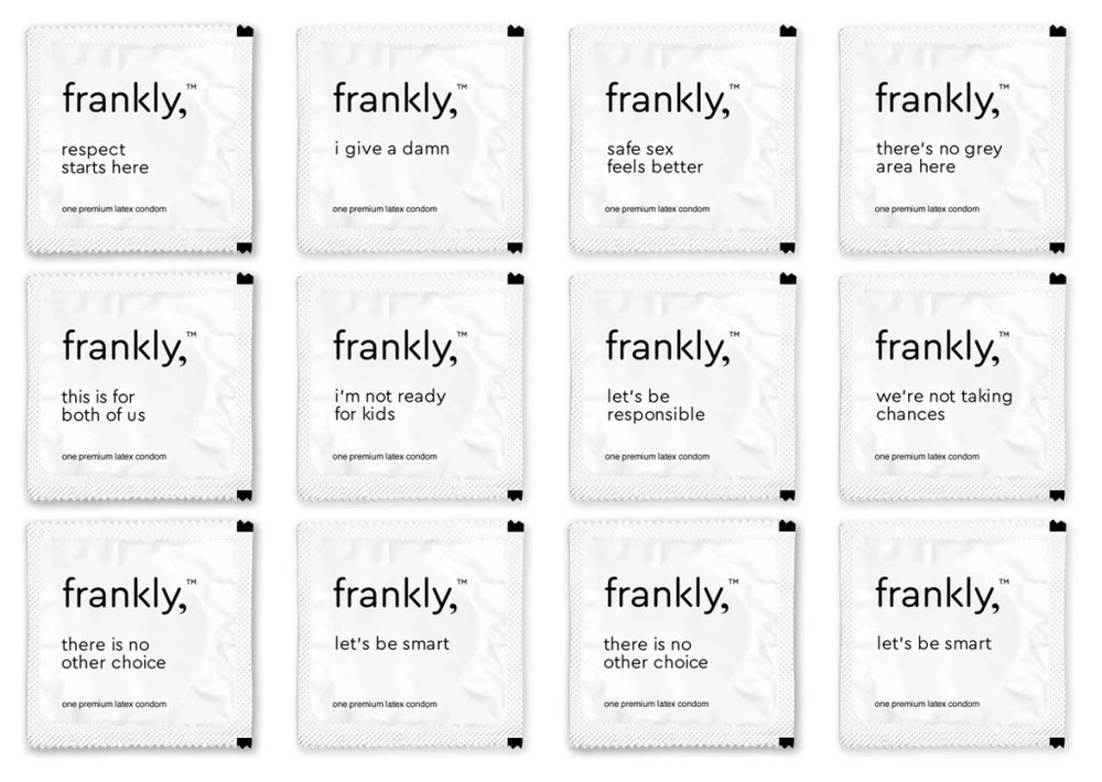 Frankly condom