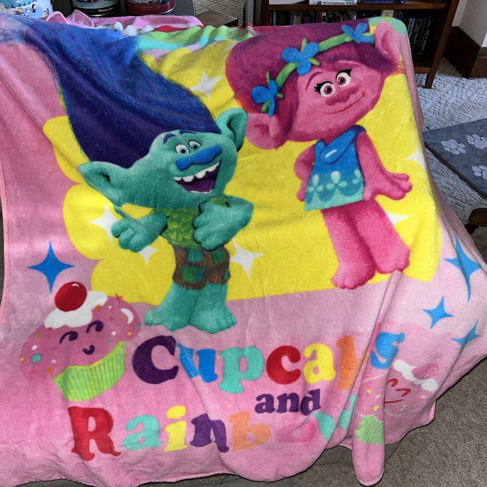 Trolls Super Soft Blanket 3' x 5'