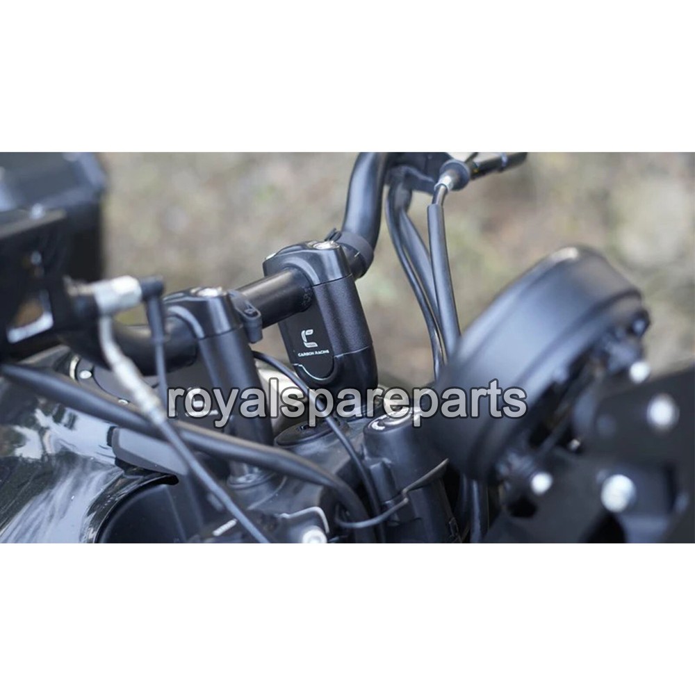For Royal Enfield Guerrilla 450 "Premium Pull-Back (Offset) Handlebar Risers"