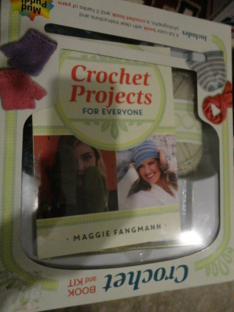 MUD PUDDLE Powering Creativity Craft Crochet Book & Kit Projects for Everyone