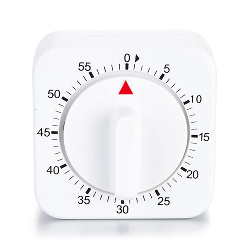 60 Minute Kitchen Timer Alarm Manual Countdown Timer for Home Baking Cooking