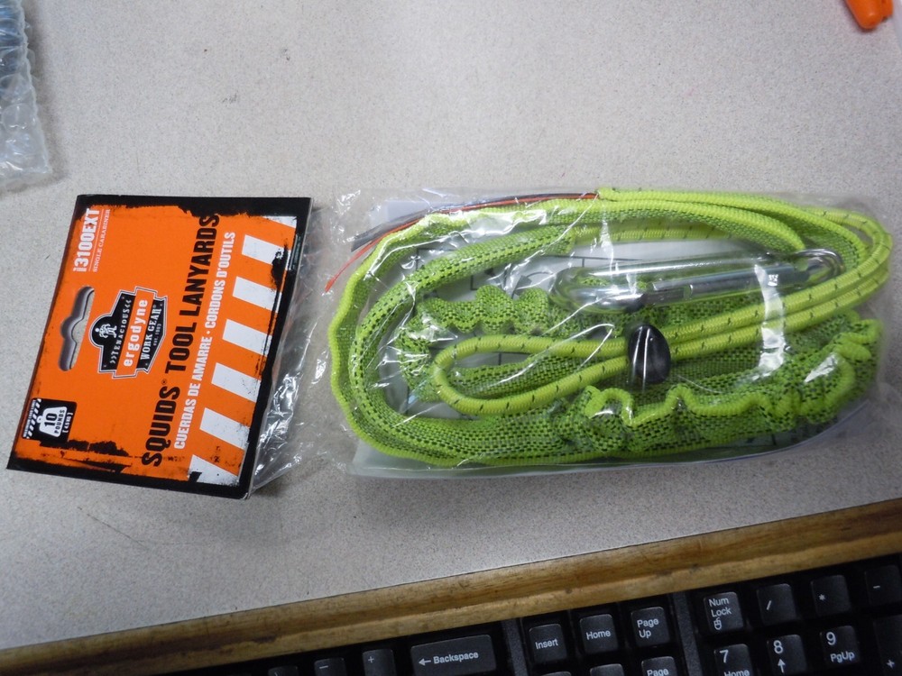 ERGODYNE 3100EXT Tool Lanyard,Elastic
