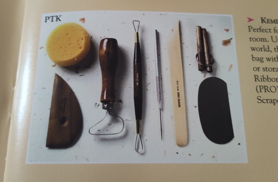 Kemper Pottery Tool Kit 8 Piece PTK