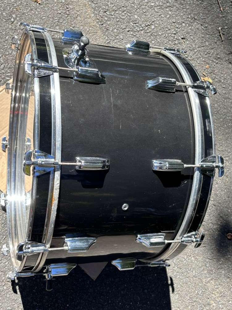 Rogers 24” Bass Drum Black Script USA