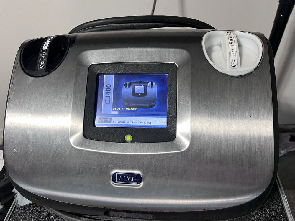 Linx CJ400 CIJ Printer Mk9 Printhead – Fully Powered On – 2014